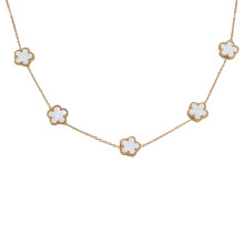 שרשרת 5 תלתנים בסגנון ואן קליף