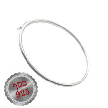 צמיד קשיח  עדין מכסף 