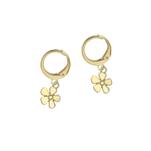 עגילי פרח נורית