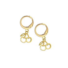 עגילי דובדבנים זהב