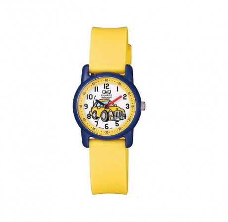 שעון נגד מים לילדים - שעון צהוב QQ