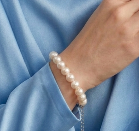 צמיד פנינים לאישה