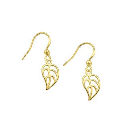 עגילי עלים נופלים